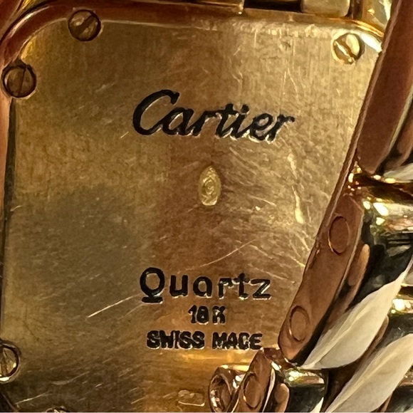 Vintage PANTHÈRE DE CARTIER WATCH - Picture 5 of 12